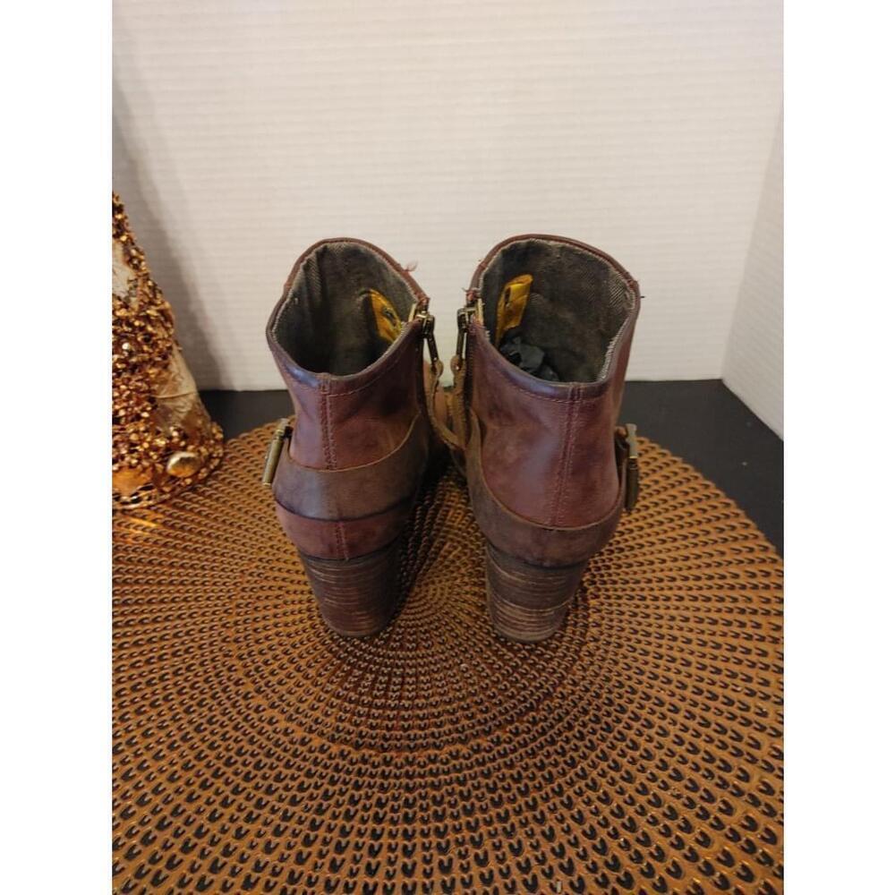 Caterpillar Leather Booties - Picture 4 of 6